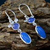 Haruka Blue Dangle Earrings for Everyday Elegance